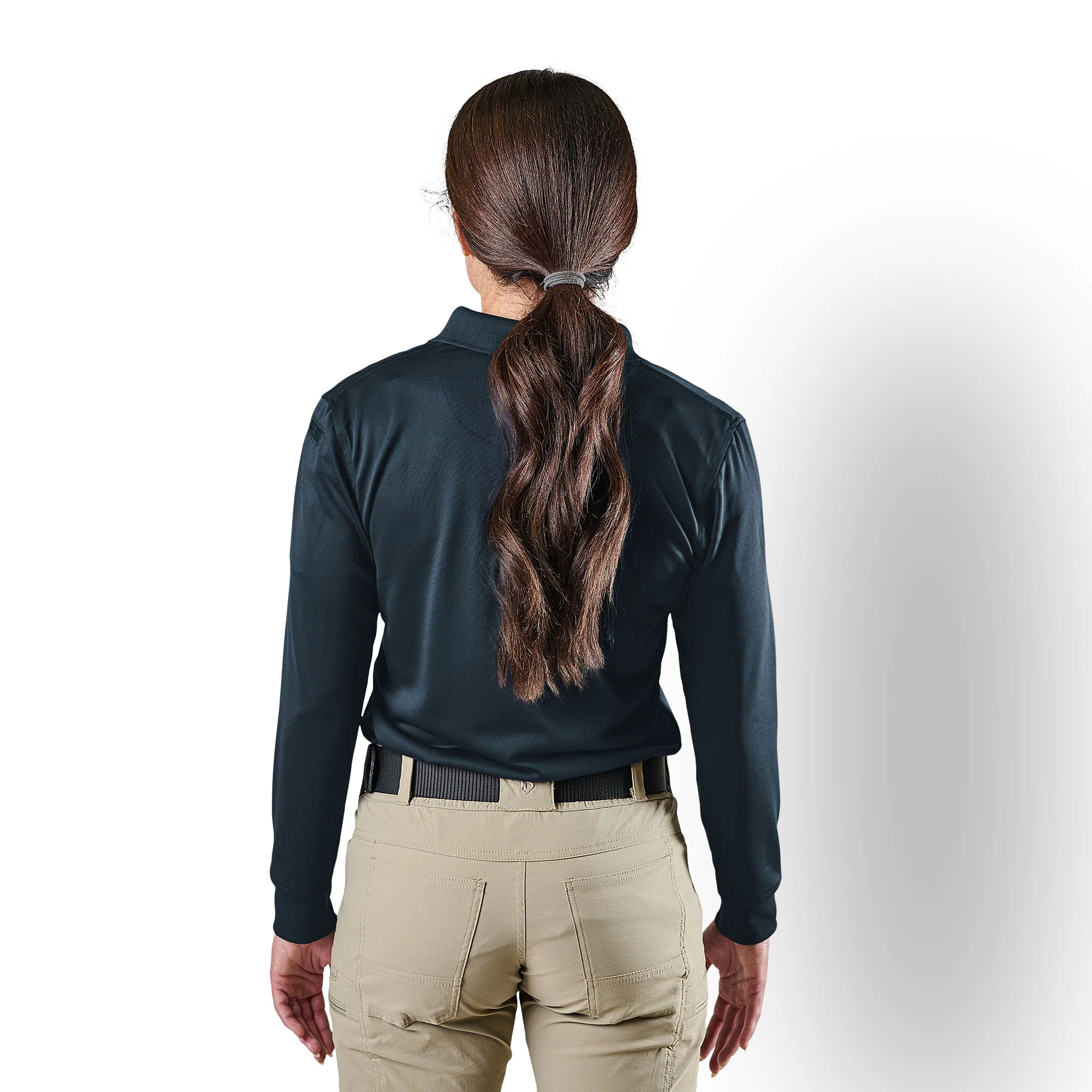 Women's Long Sleeve Performance Polo - Image 9
